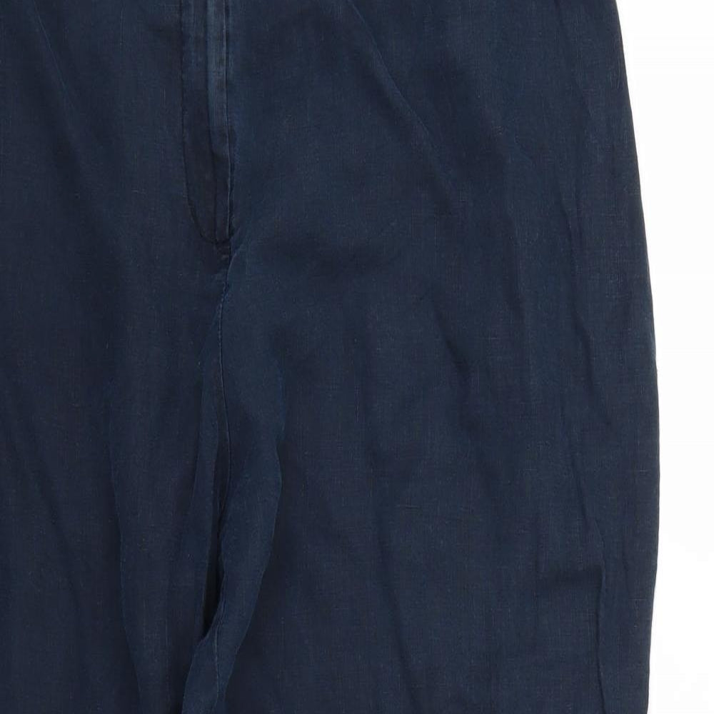 Marks and Spencer Womens Blue   Trousers  Size 20 L26 in