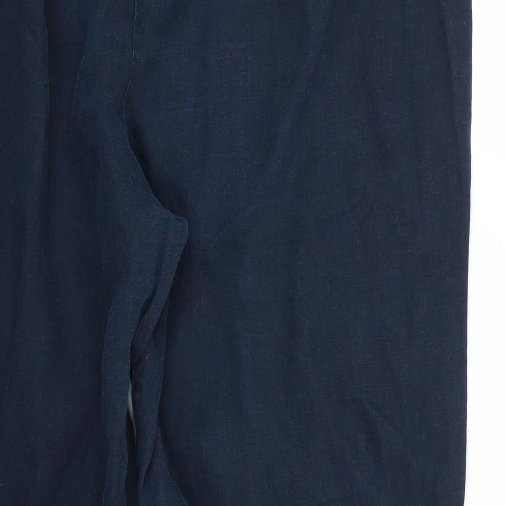 Marks and Spencer Womens Blue   Trousers  Size 20 L26 in