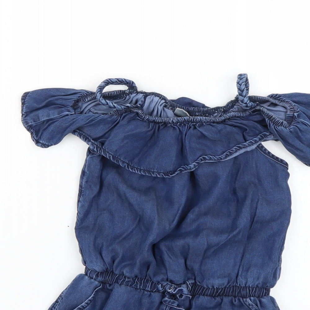 NEXT Girls Blue   Playsuit One-Piece Size 5 Years