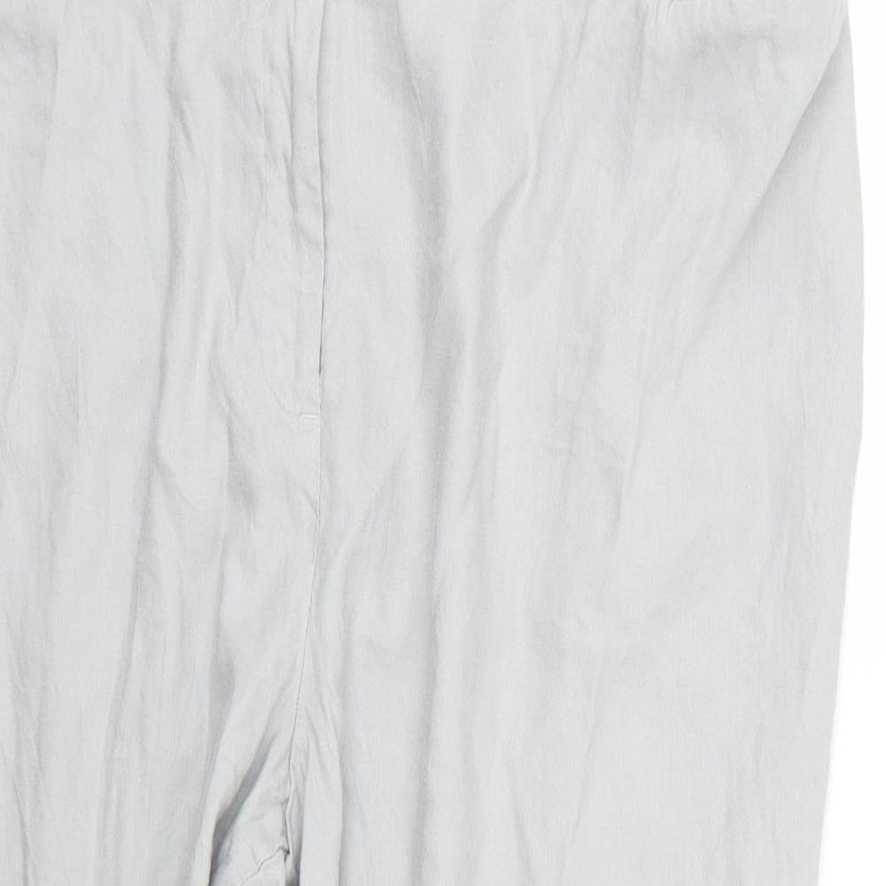 Marks and Spencer Womens Grey   Trousers  Size 22 L22 in