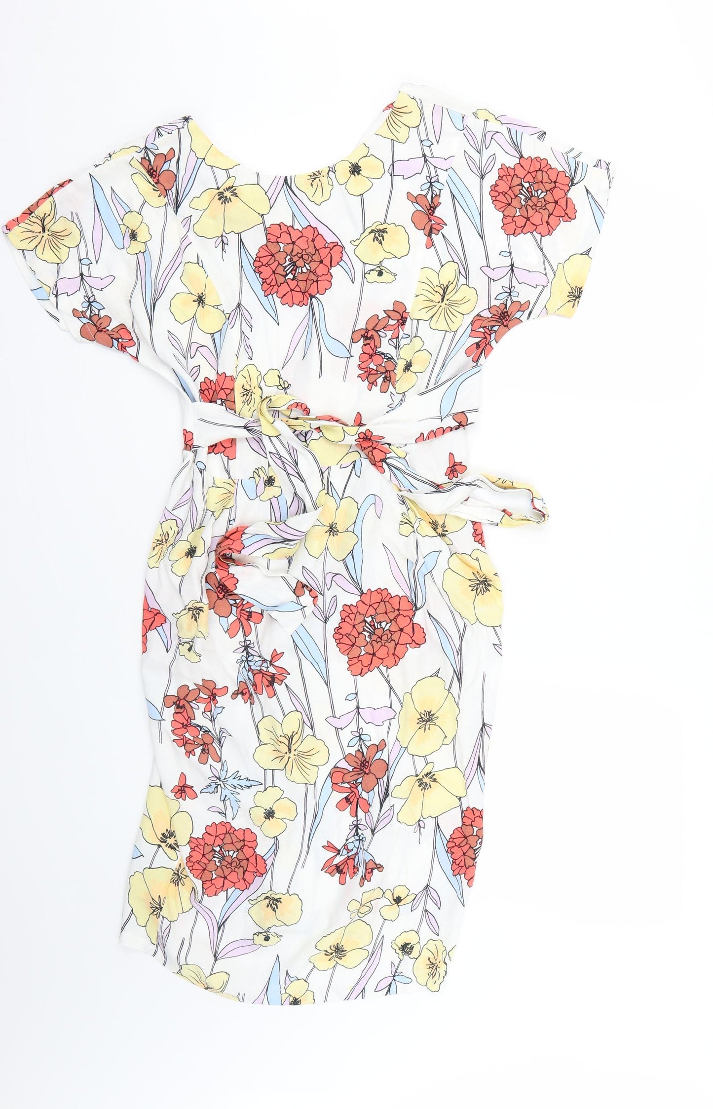 F&F Womens Multicoloured Floral  Fit & Flare  Size 12
