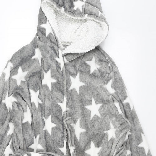 NEXT Womens Grey Solid  Babydoll Robe Size XL