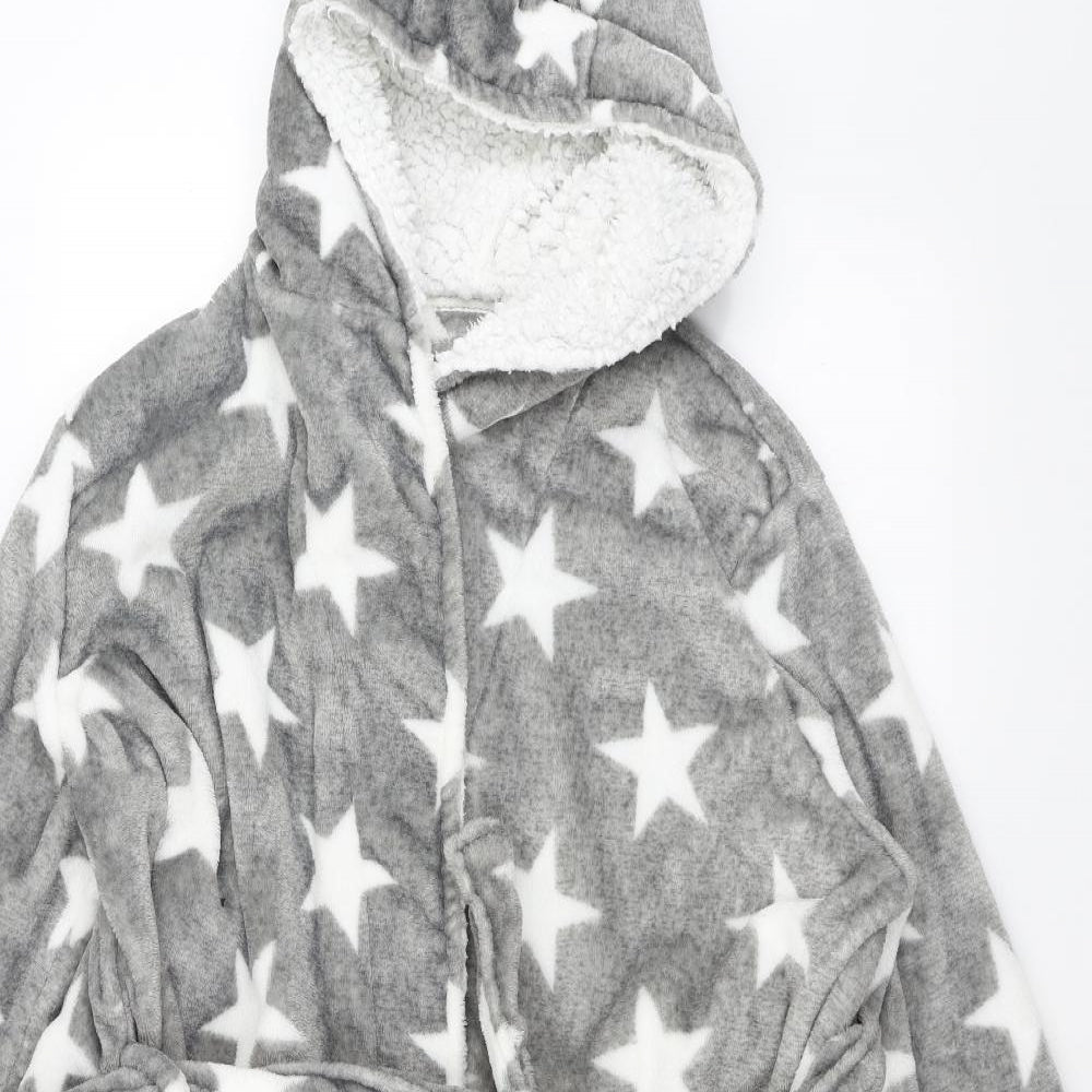 NEXT Womens Grey Solid  Babydoll Robe Size XL