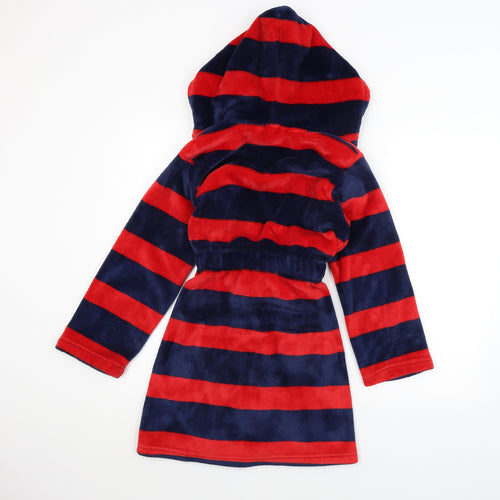 Nutmeg Girls Red Striped  Cami Robe Size 10-11 Years
