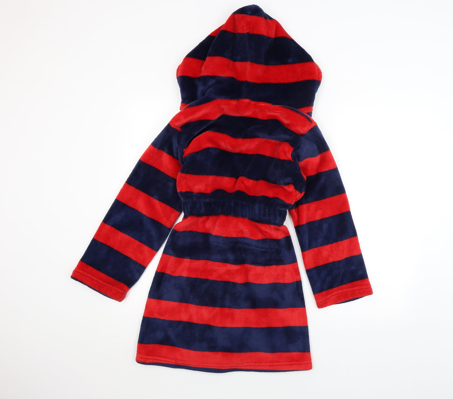 Nutmeg Girls Red Striped  Cami Robe Size 10-11 Years