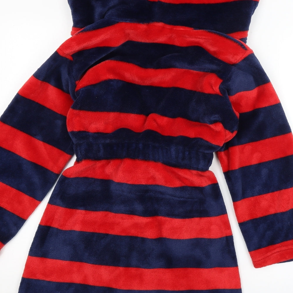 Nutmeg Girls Red Striped  Cami Robe Size 10-11 Years