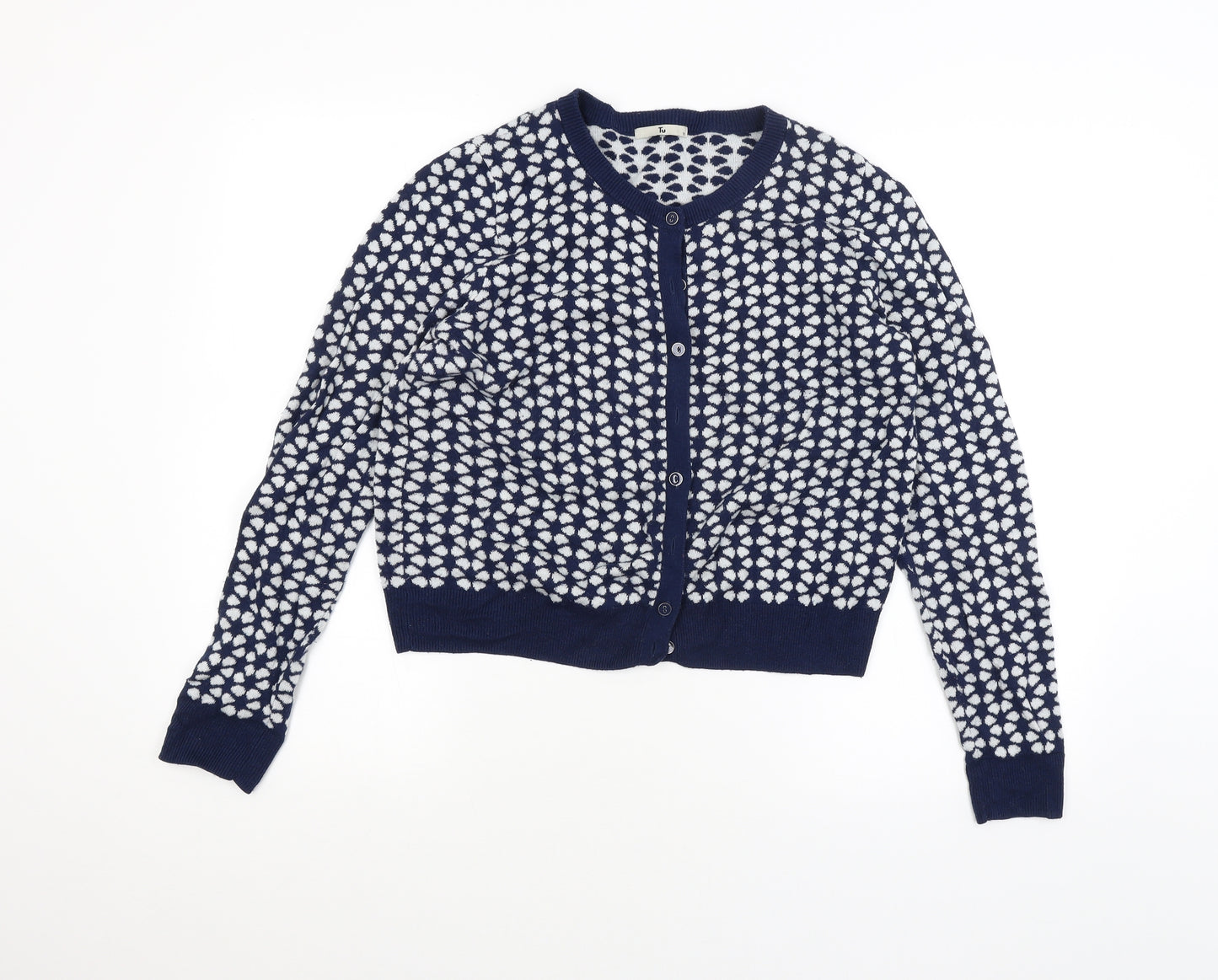 TU Womens Blue   Cardigan Jumper Size 12