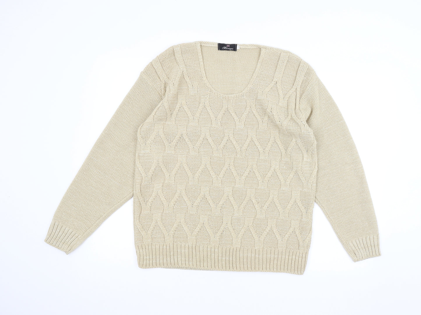 konique Womens Brown   Pullover Jumper Size L
