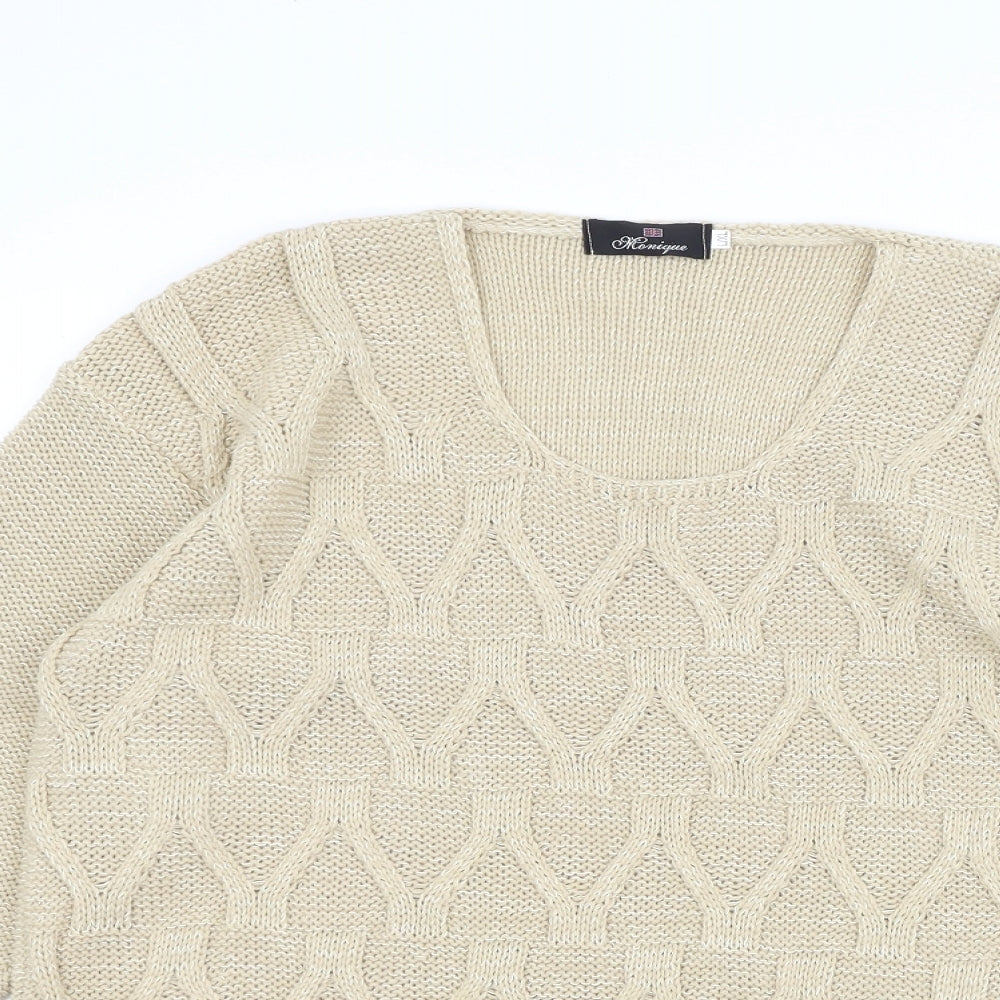 konique Womens Brown   Pullover Jumper Size L