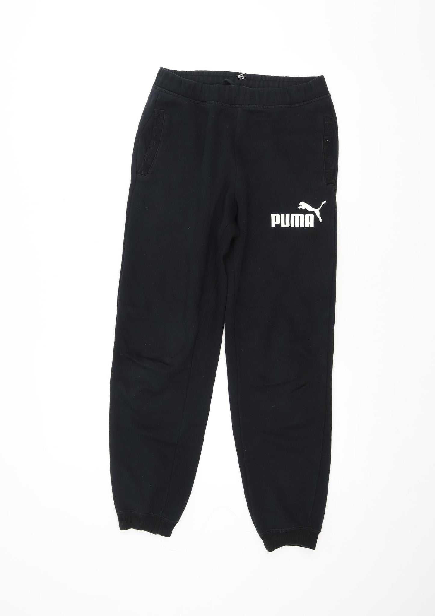 PUMA Boys Black   Sweatpants Trousers Size XL