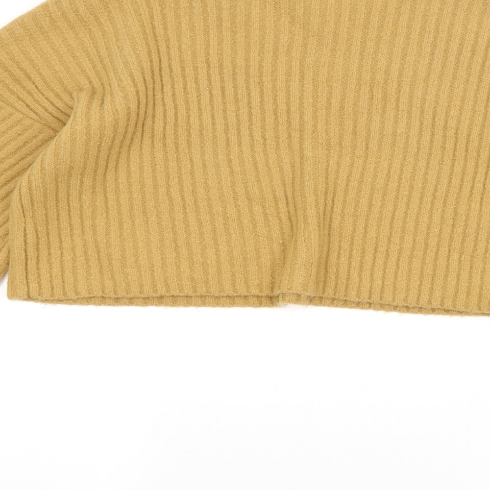 Missguided Womens Yellow   Pullover Jumper Size 6