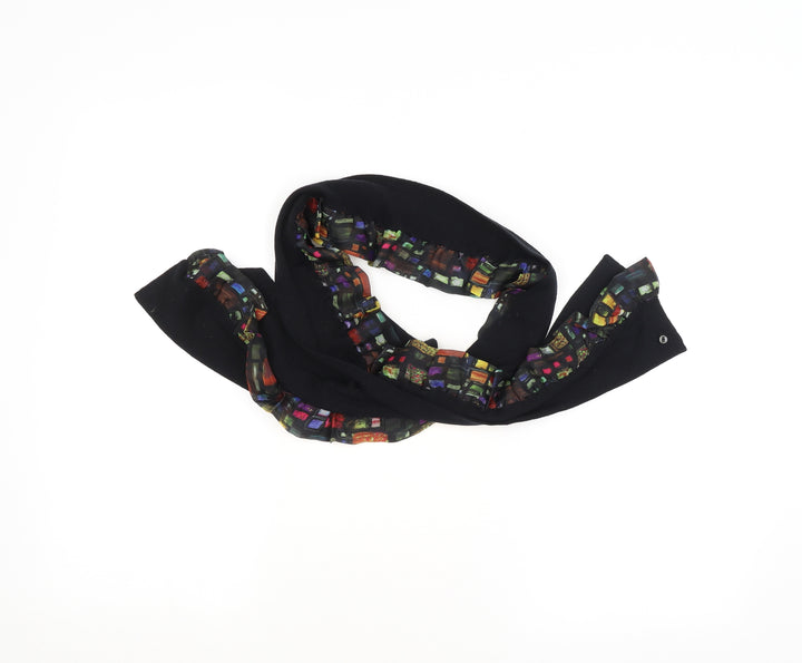 Preworn Womens Black    Scarf