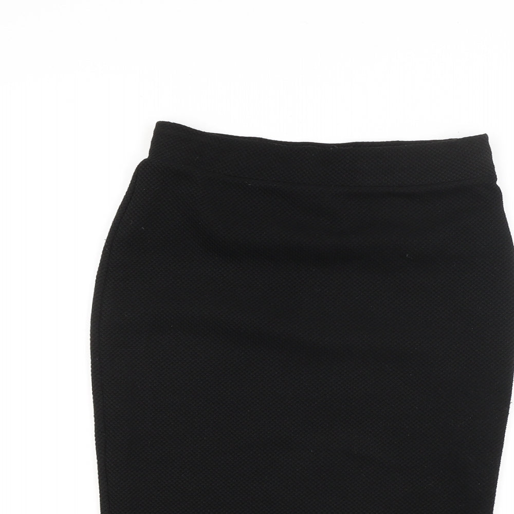 Miss Selfridge Womens Black   Mini Skirt Size 6