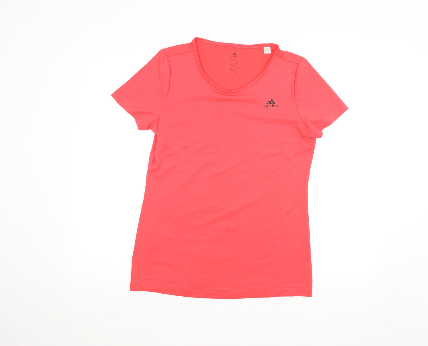 adidas Womens Orange   Basic T-Shirt Size 12