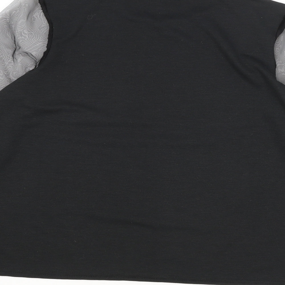 Boohoo Womens Black   Pullover Jumper Size 6