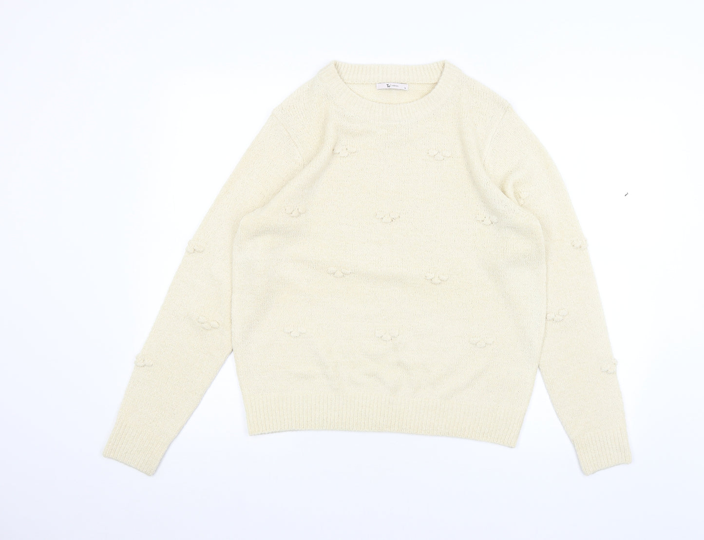 TU Womens Beige   Pullover Jumper Size 14