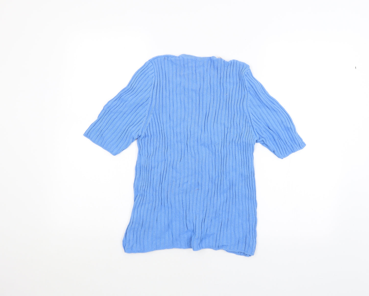 st michael Womens Blue   Basic T-Shirt Size 12