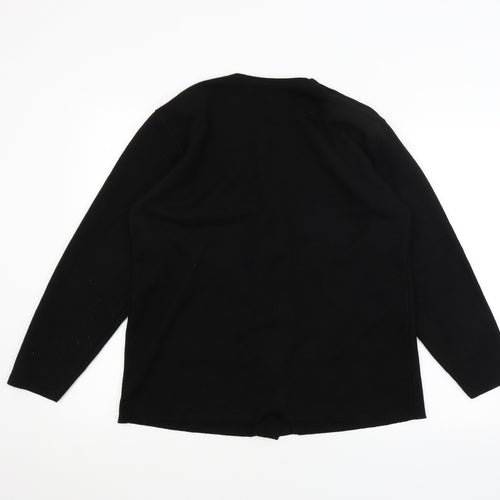 paramour Womens Black   Cardigan Jumper Size M