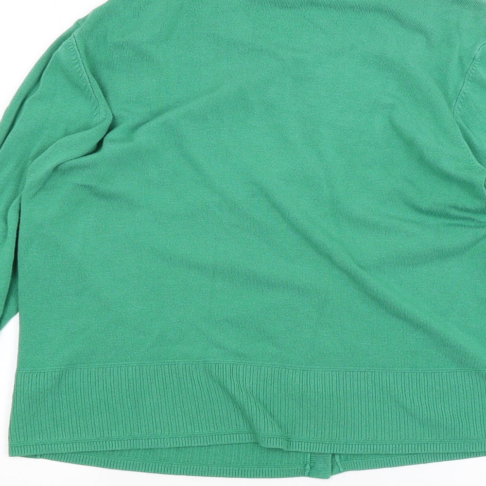 TU Womens Green   Cardigan Jumper Size 14
