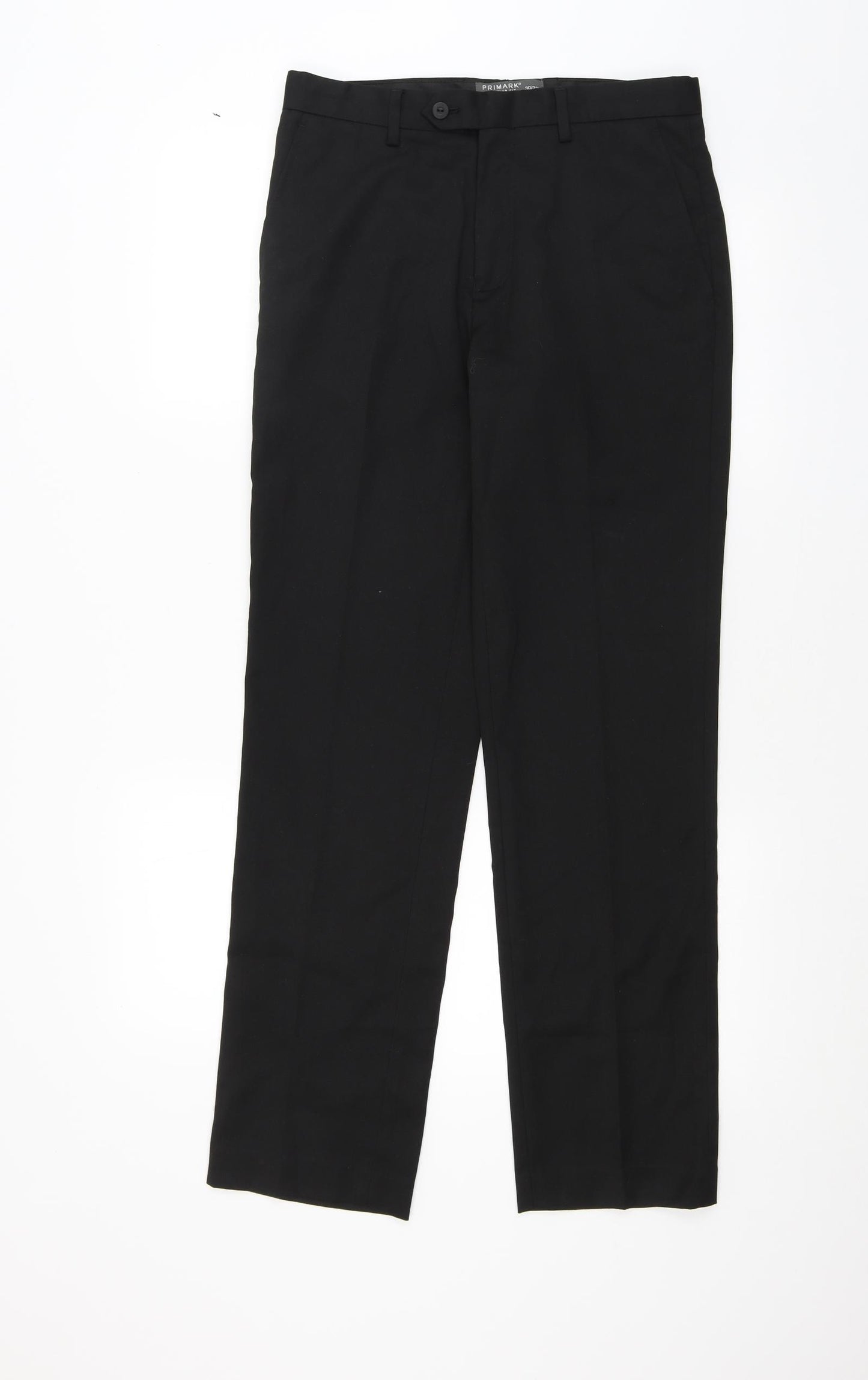 Primark Mens Black   Trousers  Size 30 in L32 in