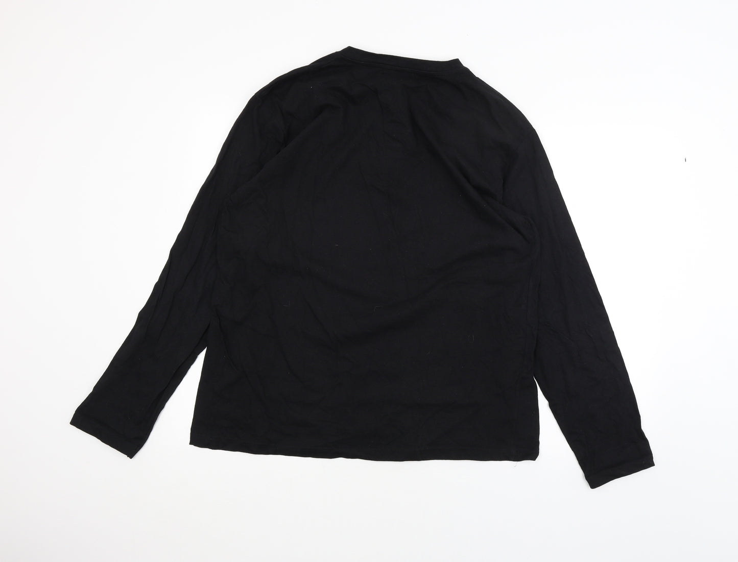 Atlas Mens Black    T-Shirt Size XL