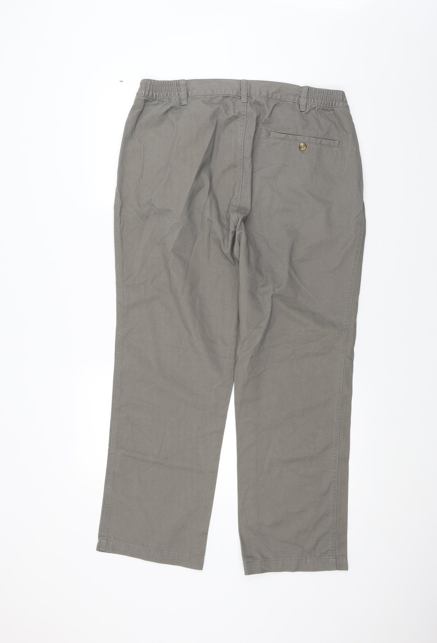 Cotton Traders Mens Grey   Trousers  Size 38 in L26 in