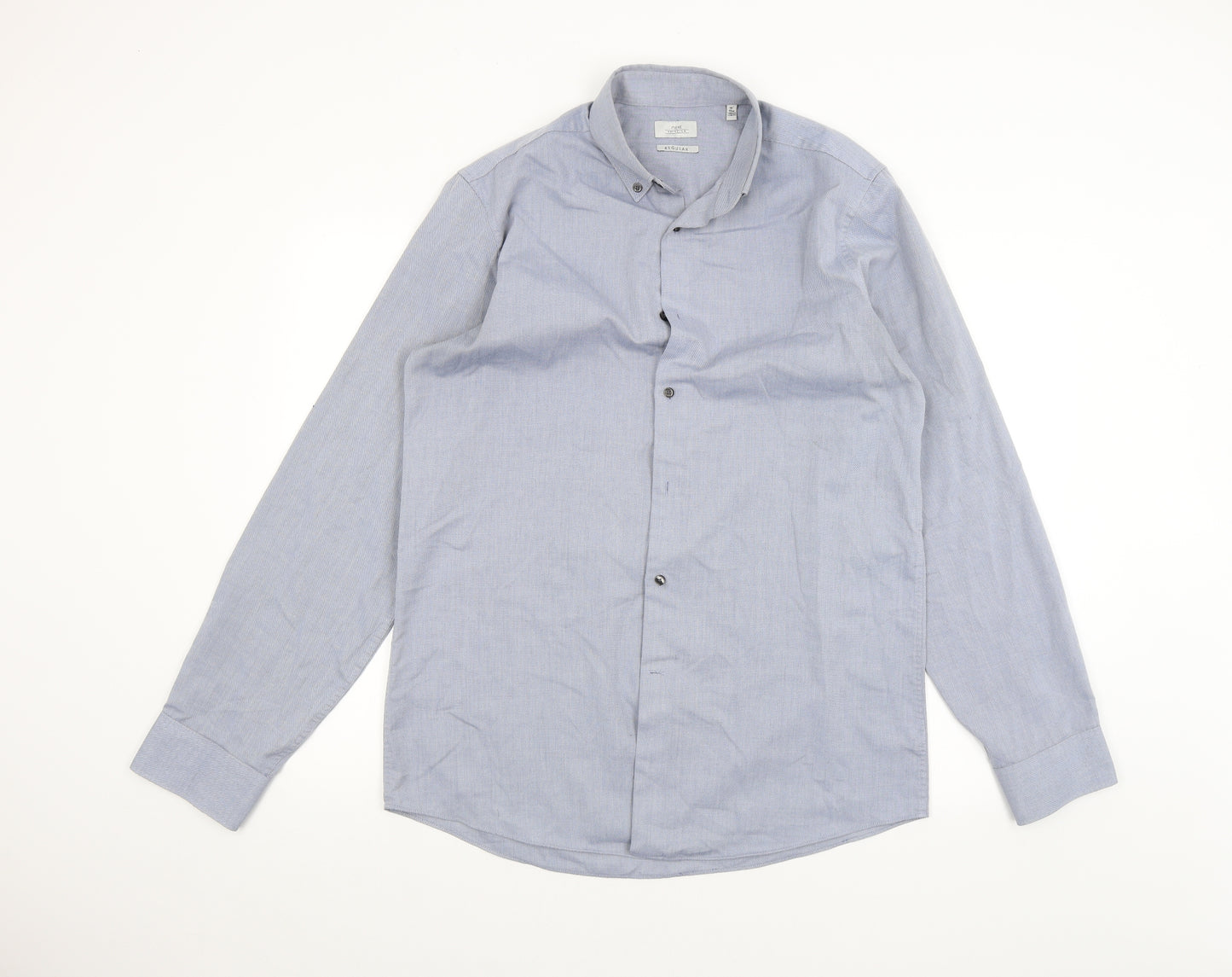 NEXT Mens Blue    Dress Shirt Size 16