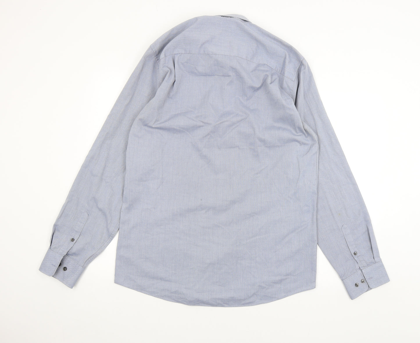 NEXT Mens Blue    Dress Shirt Size 16