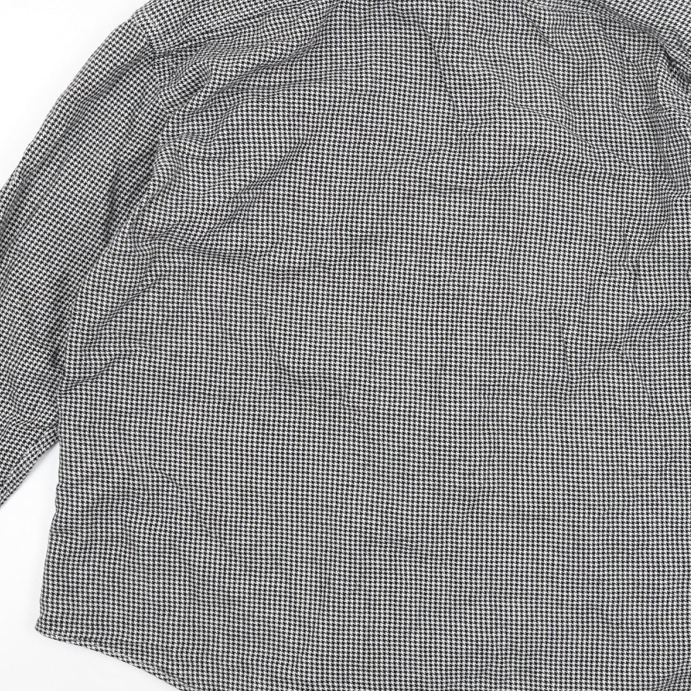 JACK & JONES Mens Black    Dress Shirt Size M