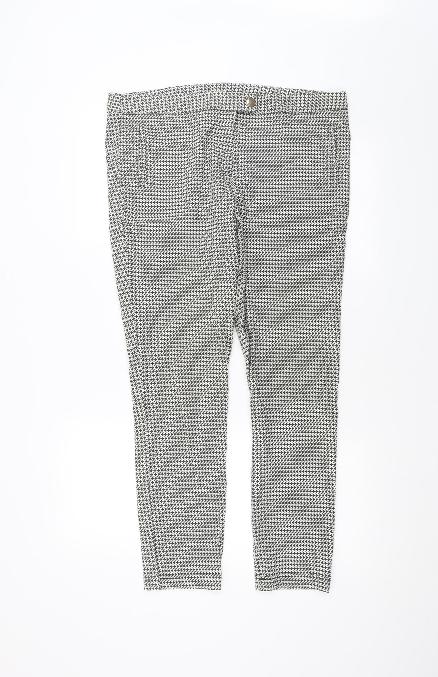Dorothy Perkins Womens White   Trousers  Size 16 L26 in