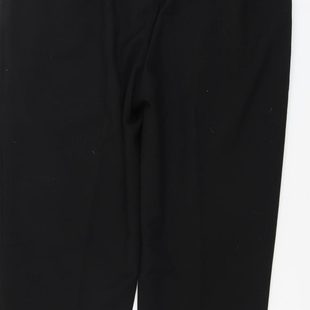 F&F Womens Black   Trousers  Size 16 L26 in