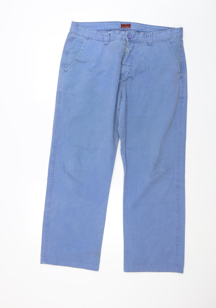 harvey parker Womens Blue   Straight Jeans Size 36 in L30 in