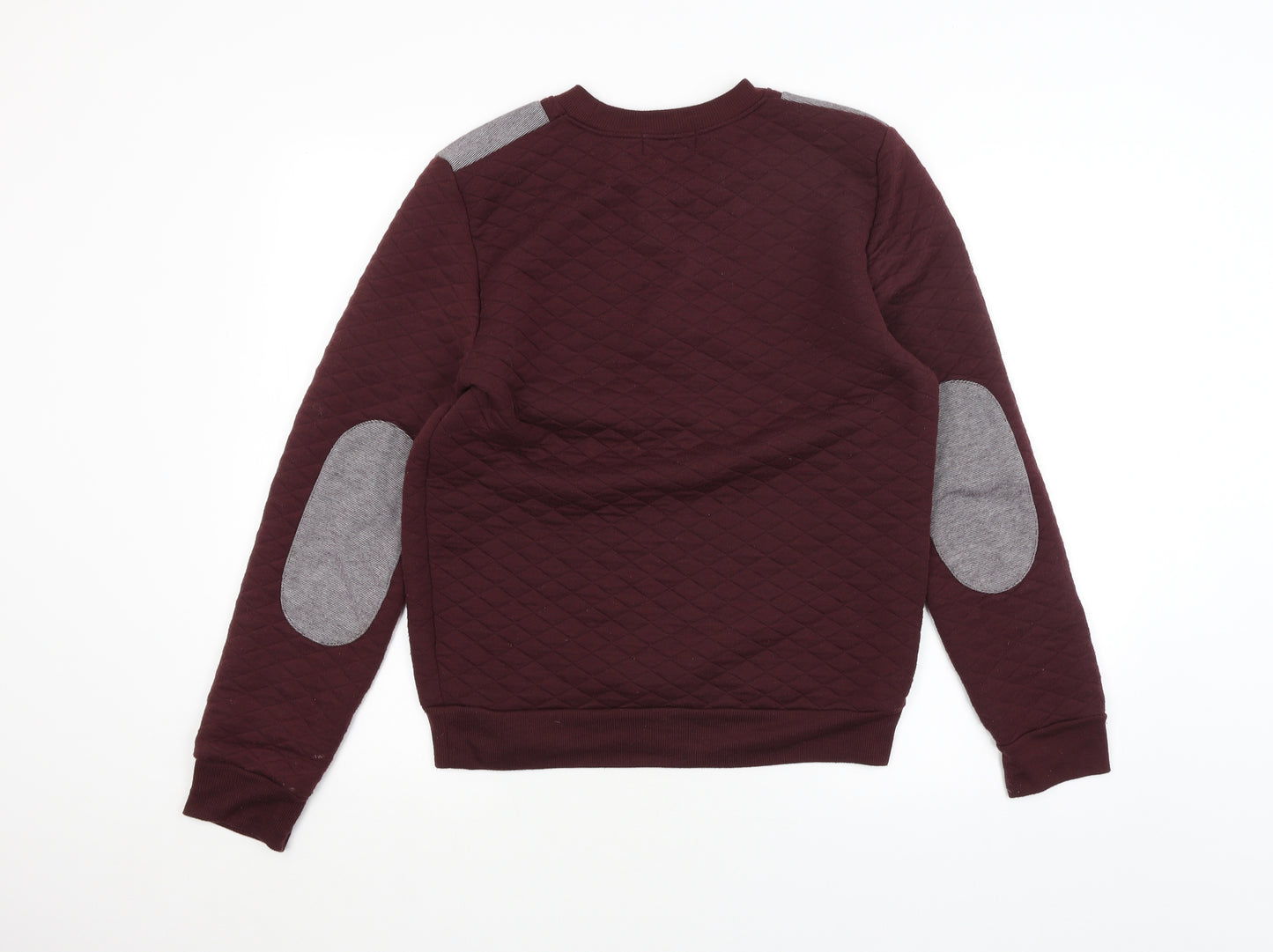Topman Mens Red   Pullover Jumper Size S