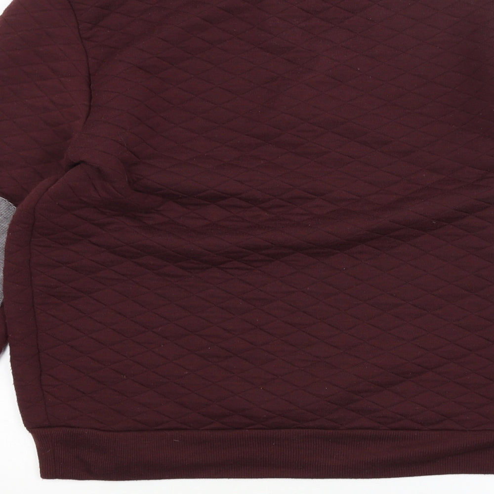 Topman Mens Red   Pullover Jumper Size S