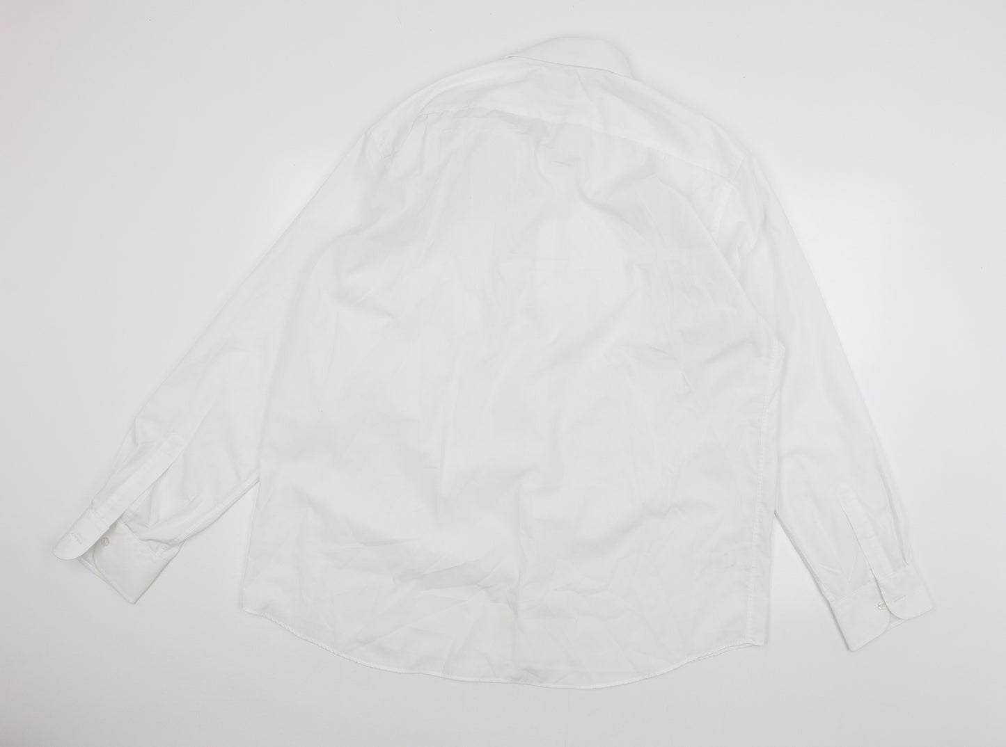 Marks and Spencer Mens White    Dress Shirt Size 18