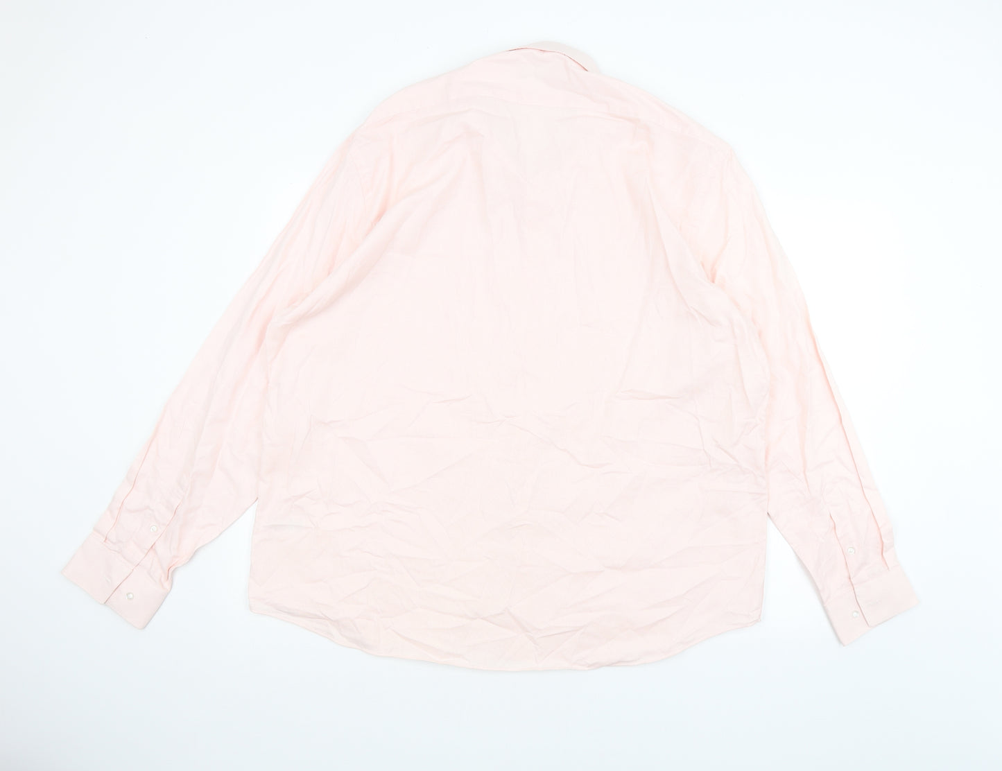 Taylor & Wright Mens Pink    Dress Shirt Size 18.5