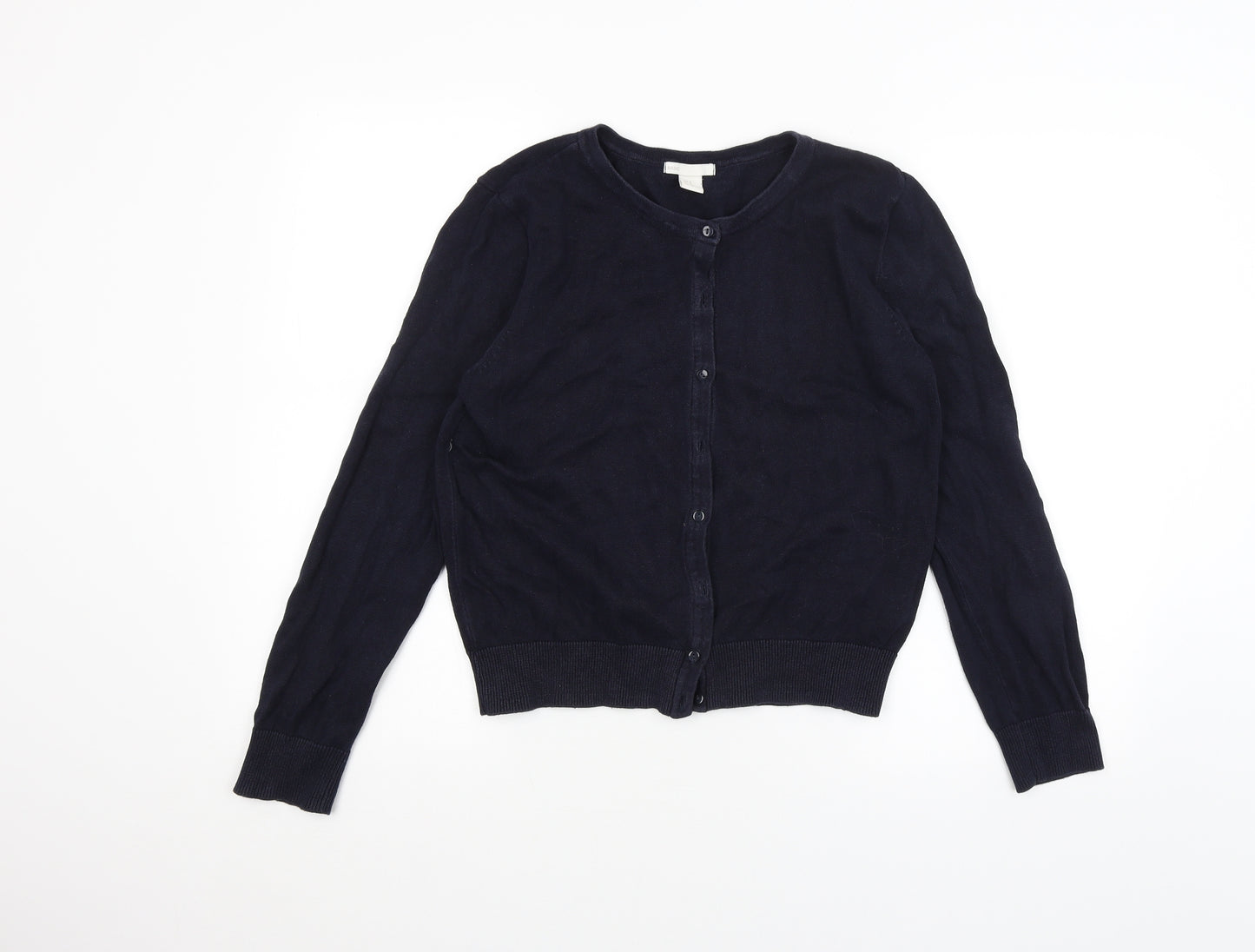H&M Womens Blue   Cardigan Jumper Size M