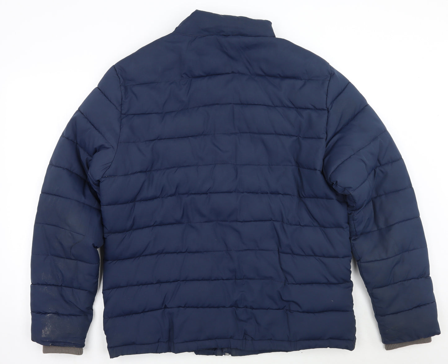 F&F Mens Blue   Jacket Coat Size L
