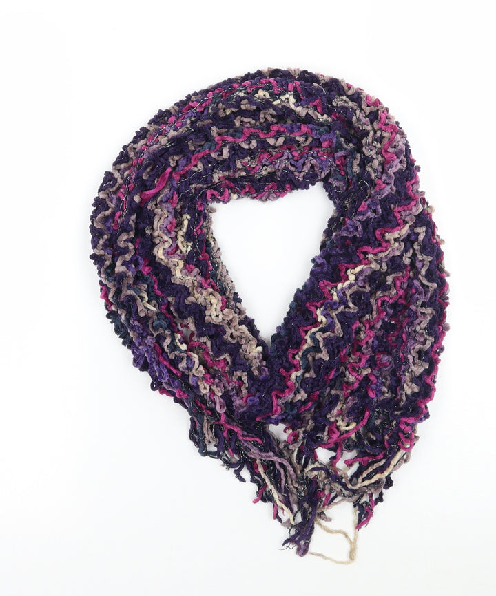Preworn Womens Purple Scarf