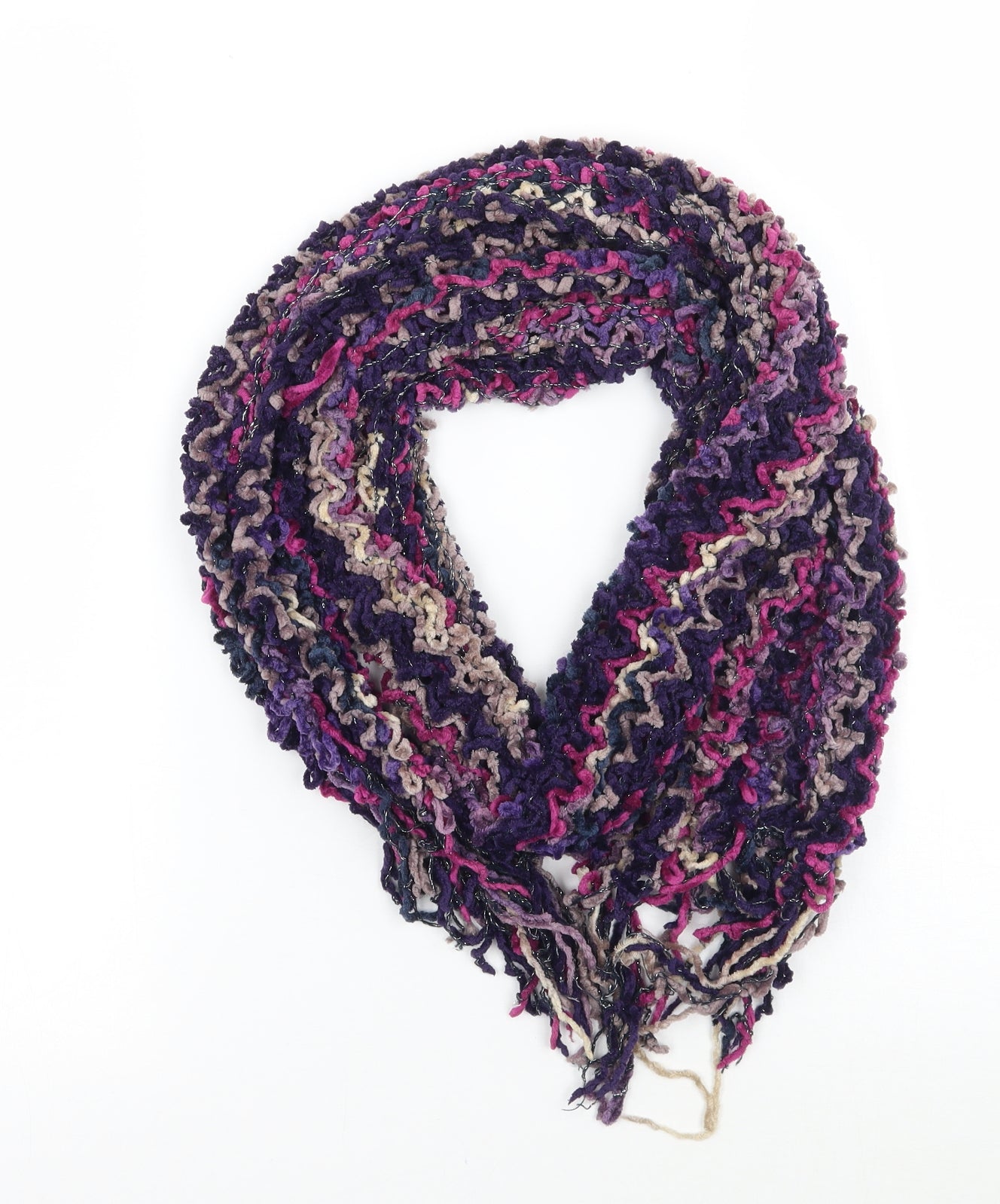 Preworn Womens Purple    Scarf