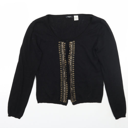 Redoute Womens Black   Cardigan Jumper Size 14