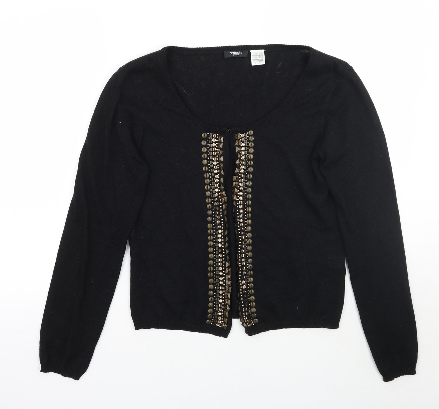 Redoute Womens Black   Cardigan Jumper Size 14