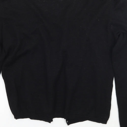 Redoute Womens Black   Cardigan Jumper Size 14