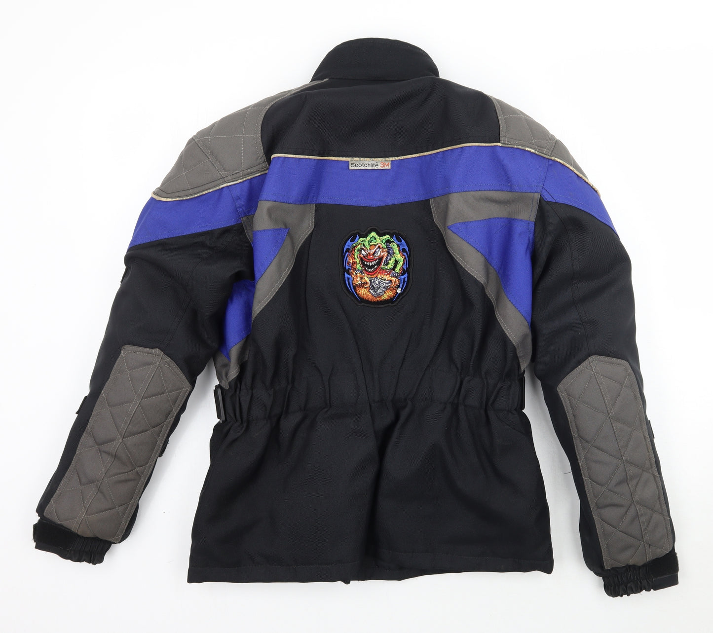 Preworn Womens Black   Motorcycle Jacket Coat Size XL