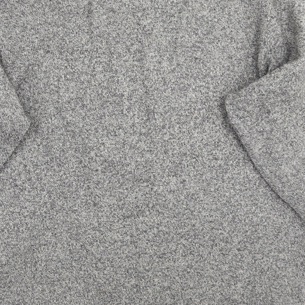 Lyle & Scott Mens Grey Geometric  Pullover Jumper Size L
