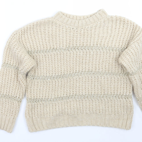 NEXT Womens Beige   Pullover Jumper Size M