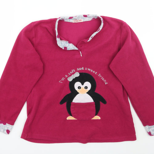 Notte stella Womens Pink   Pullover Jumper Size S