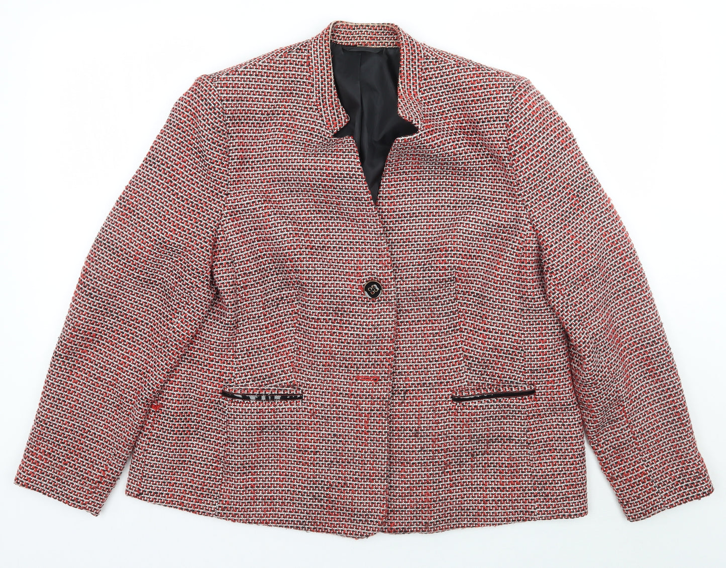 Isle Womens Red   Jacket Coat Size 20