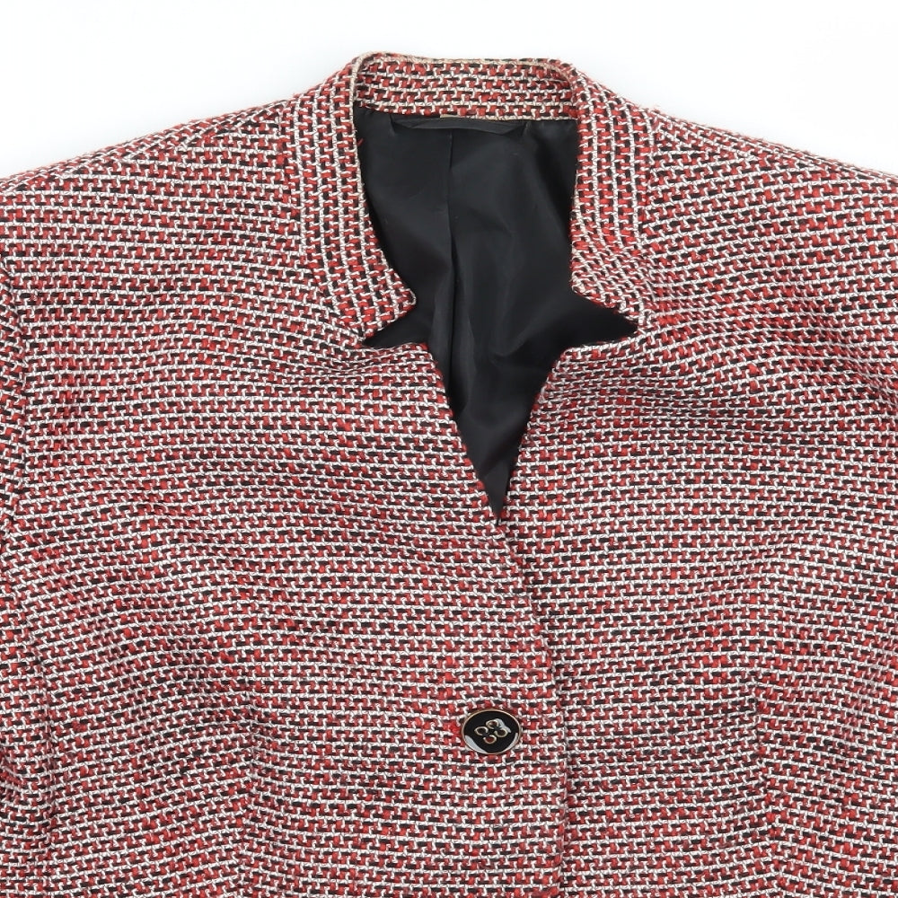 Isle Womens Red   Jacket Coat Size 20
