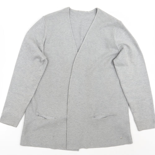 Preworn Womens Grey   Cardigan Jumper Size 14